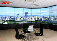 3.5mm slim bezel monitor curved video wall Samsung DID panel 500cd sqm for Museums DDW-LW550HN11